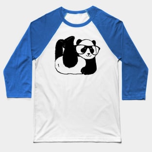 panda wearing glasses 1 Baseball T-Shirt